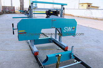 SW26G 9HPガソリン機関の鋸引きの直径660mmのための携帯用バンド製材所